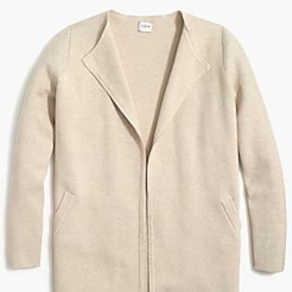 J Crew Vanessa Collarless sweater